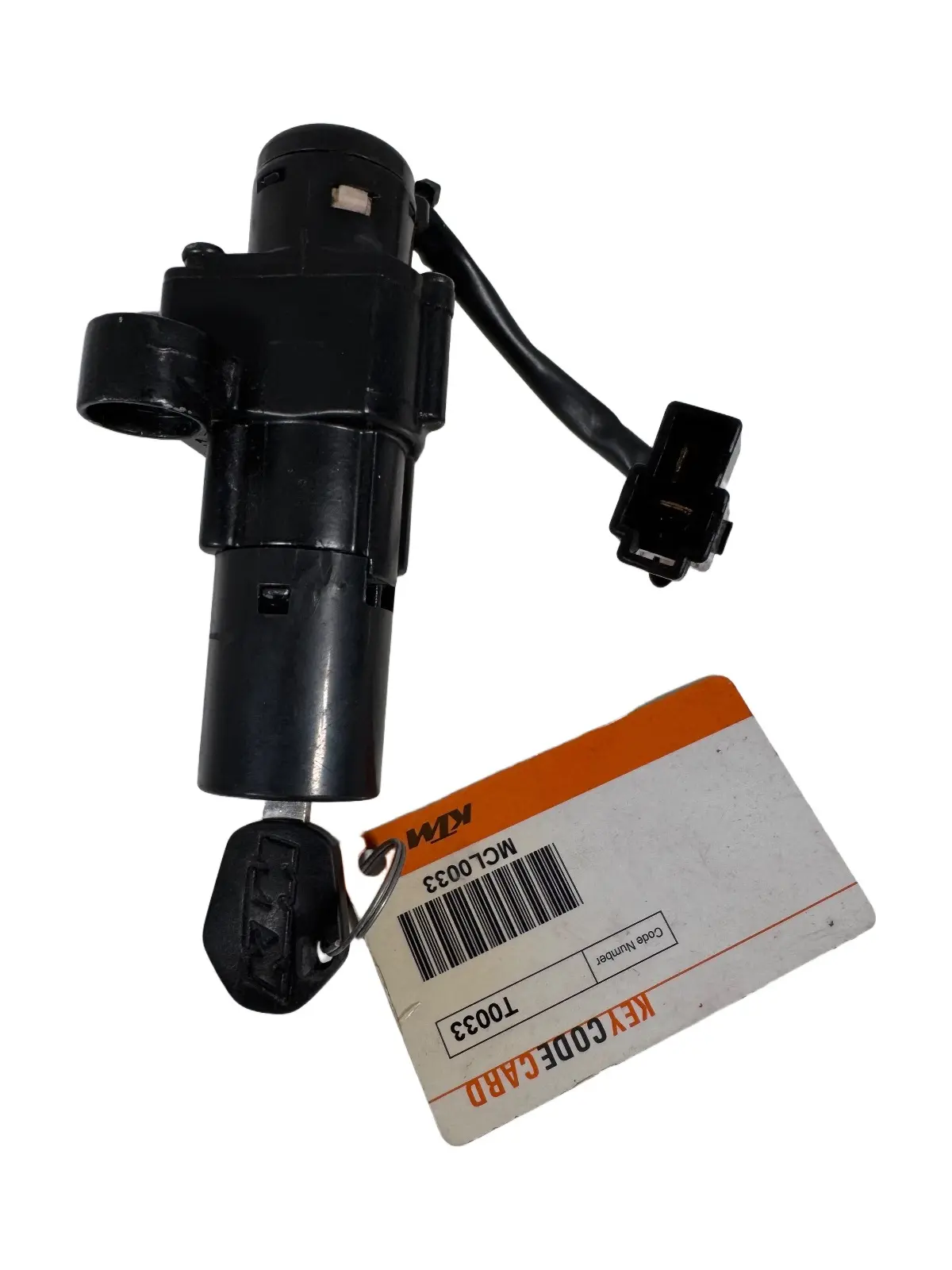 Used Kit chiavi completo KTM Duke 200cc 2012 Arancione — real photo 9