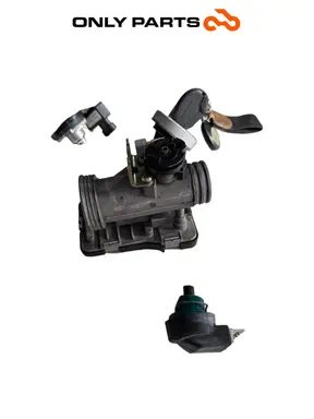 Kit chiavi completo Piaggio Beverly Police 300cc 2018 Nero de segunda mano — foto real 2