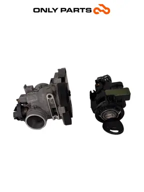 Gebrauchte Kit chiavi completo Piaggio Mp3 Yourban 300cc 2013 Bianco — echtes Foto 1