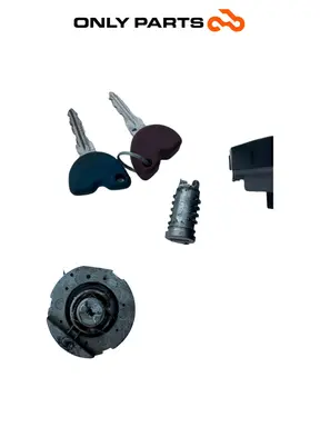 Gebrauchte Kit chiavi Piaggio Vespa Lx 150cc 2014 — echtes Foto 3