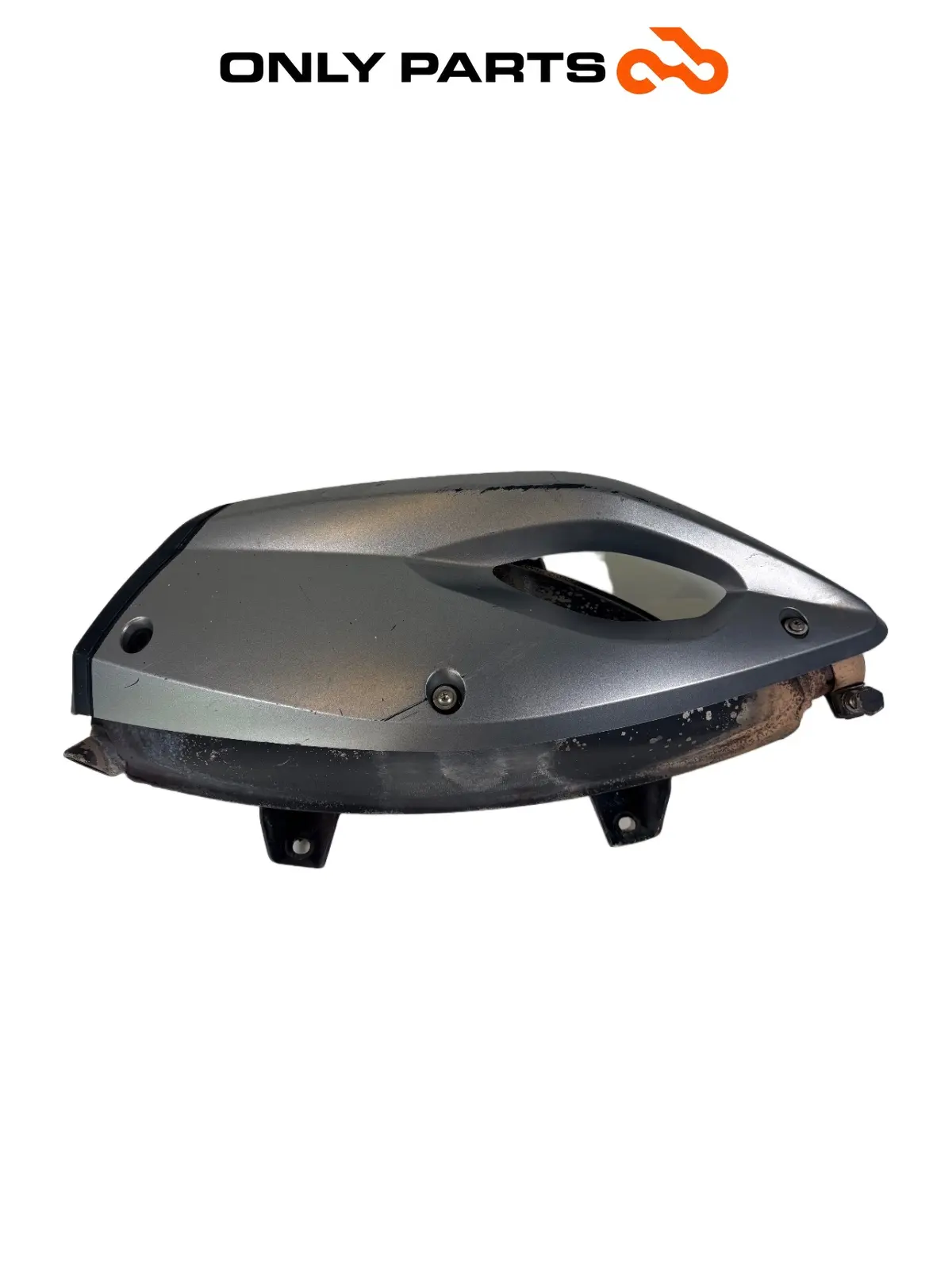 Used Genuine exhaust silencer with cover Piaggio MP3 Yourban 300 2013 Piaggio Mp3 Yourban 300cc 2013 Bianco — real photo 2