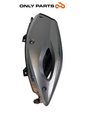 Used Genuine exhaust silencer with cover Piaggio MP3 Yourban 300 2013 Piaggio Mp3 Yourban 300cc 2013 Bianco — real photo 3