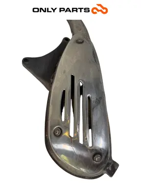 Used ORIGINAL EXHAUST MUFFLER SILENCER PIAGGIO VESPA LX 125 2011 Piaggio Vespa Lx 125cc 2011 Nero — real photo 6