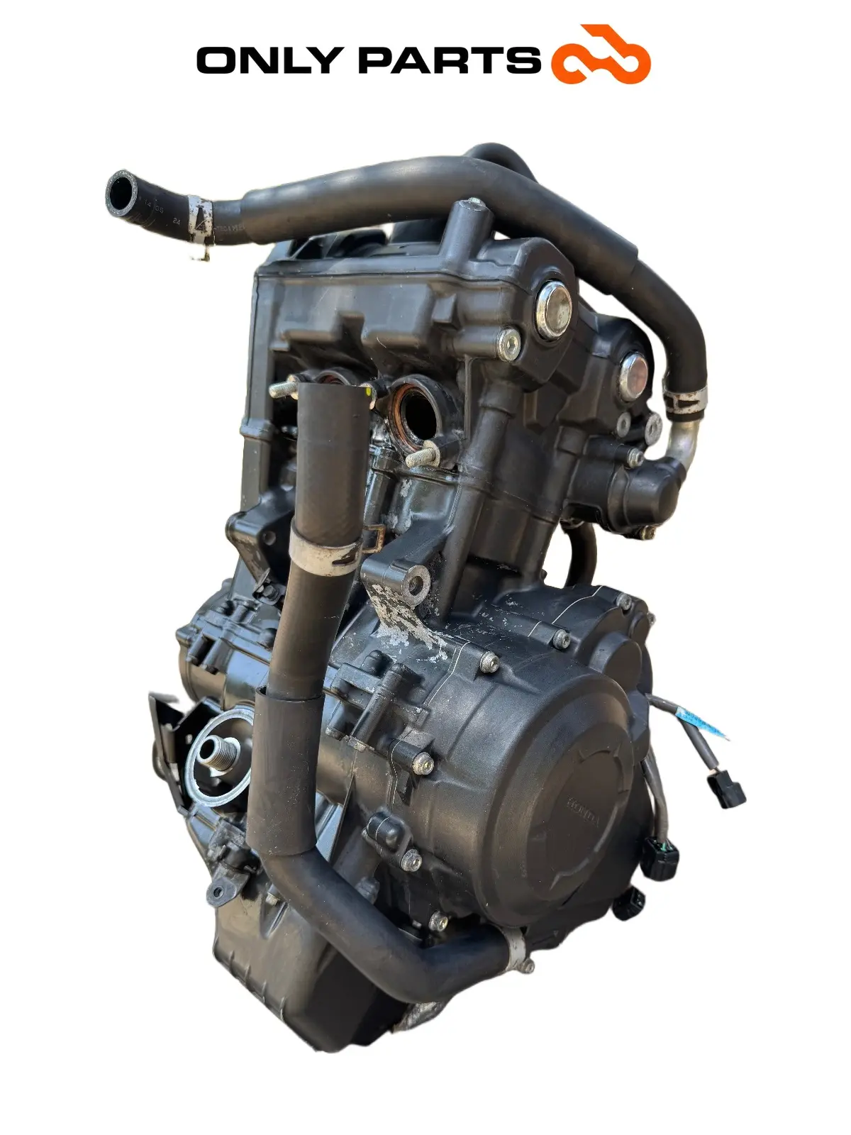 Gebrauchte Motore completo Honda CB 500 F 500cc 2014 Nero — echtes Foto 4