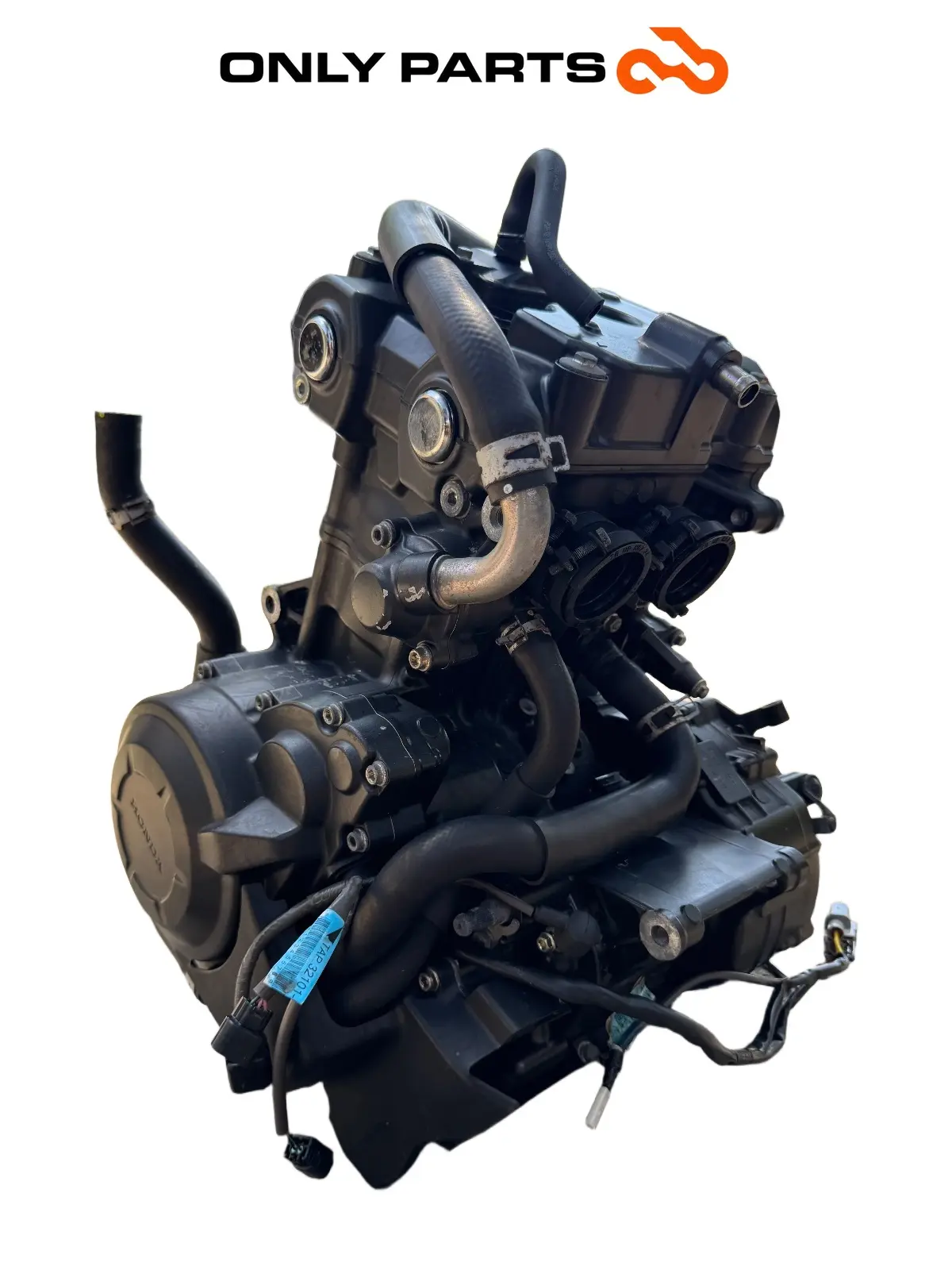 Gebrauchte Motore completo Honda CB 500 F 500cc 2014 Nero — echtes Foto 8