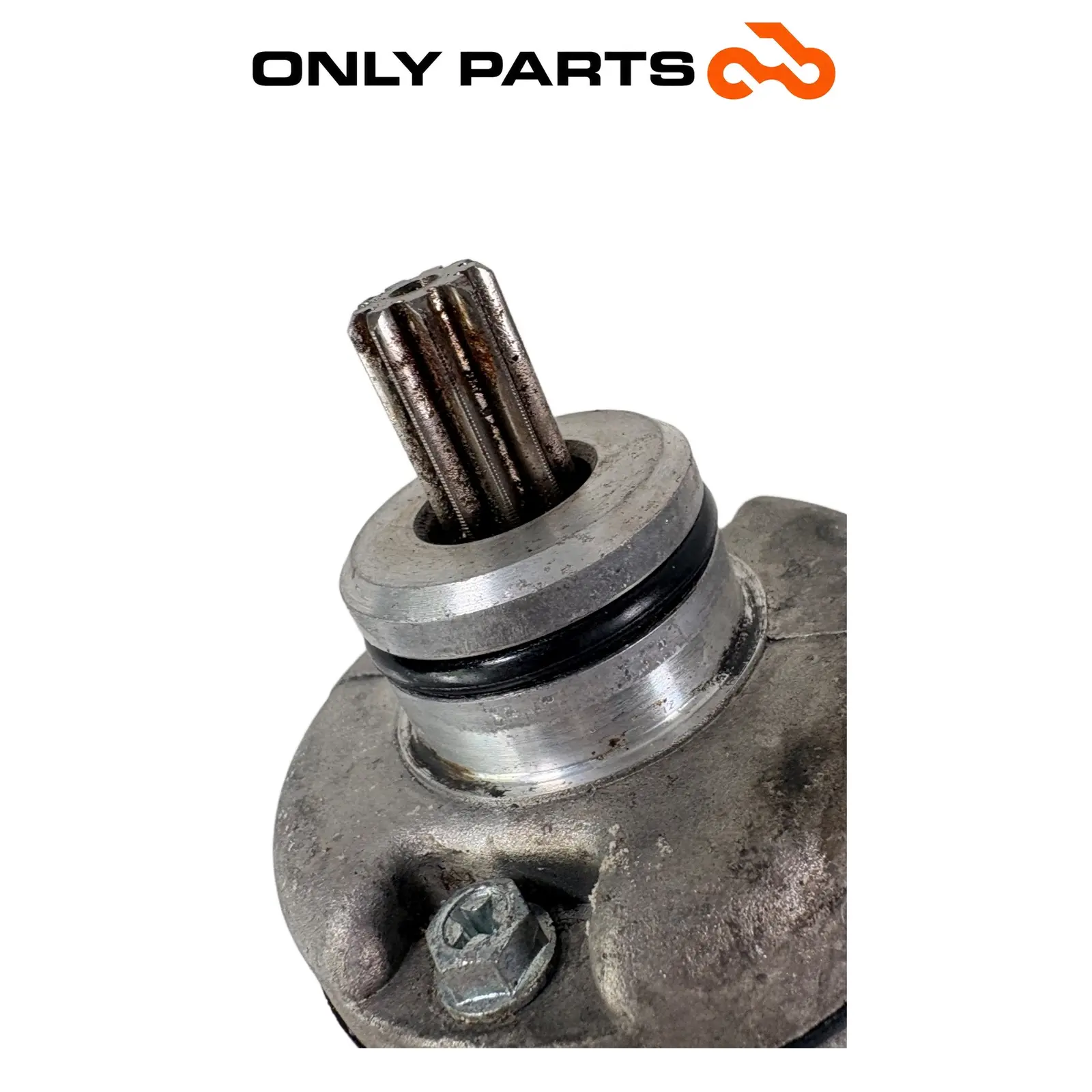 Used Genuine starter motor Aprilia Scarabeo 300 2010 Aprilia Scarabeo 300cc 2010 Bianco — real photo 6