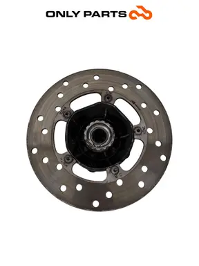Gebrauchte Mozzo ruota + disco freno anteriore Piaggio Vespa Lx 150cc — echtes Foto 4