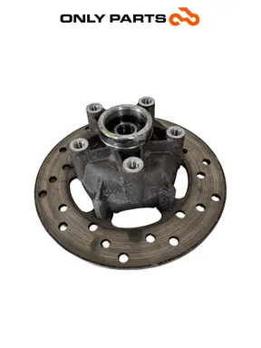 Gebrauchte Mozzo ruota + disco freno anteriore Piaggio Vespa Lx 150cc — echtes Foto 5