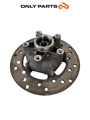 Gebrauchte Mozzo ruota + disco freno anteriore Piaggio Vespa Lx 150cc — echtes Foto 6