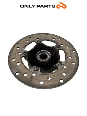 Gebrauchte Mozzo ruota + disco freno anteriore Piaggio Vespa Lx 150cc — echtes Foto 8