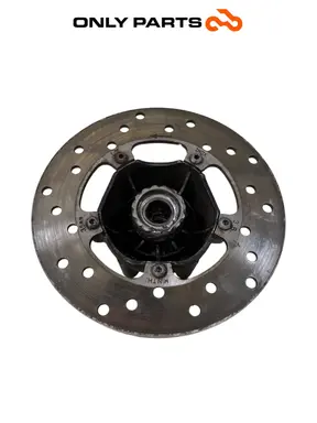 Gebrauchte Mozzo ruota + disco freno anteriore Piaggio Vespa Lx 150cc — echtes Foto 9