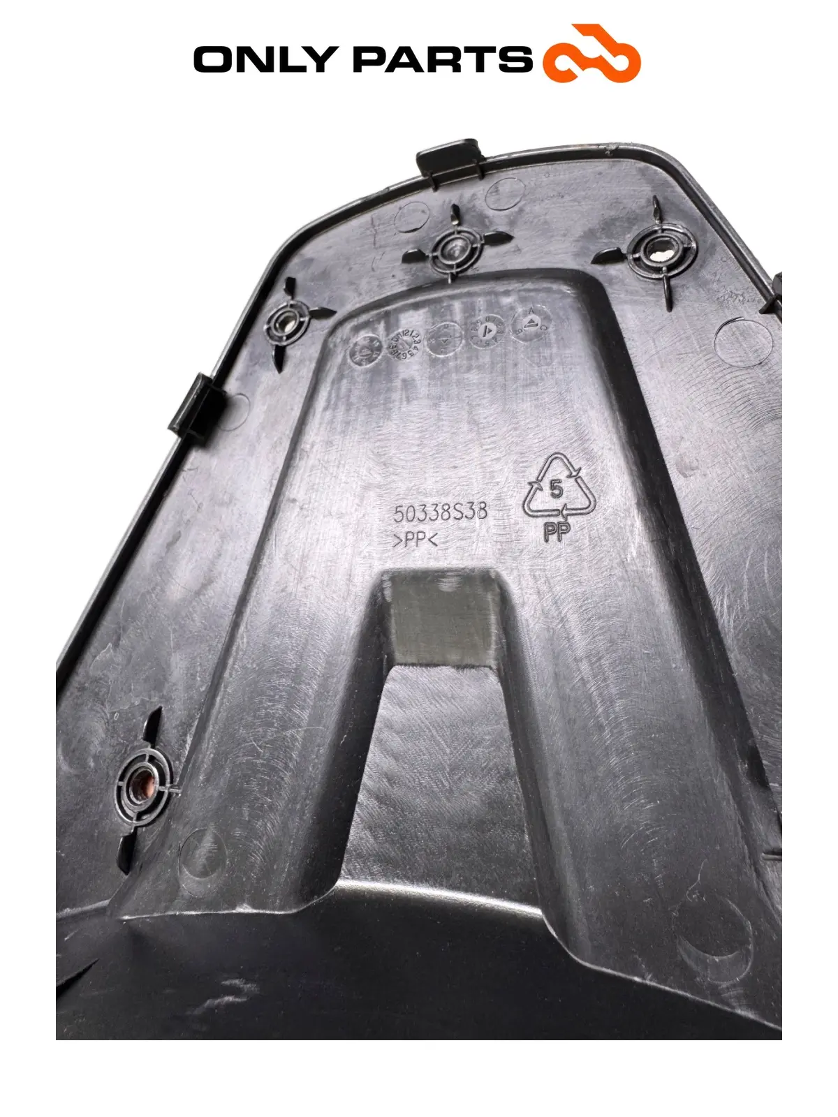 Used Rear grab rail cover 50338S38 Quadro 350 S 2013 Quadro 350 S 2013 Nero — real photo 6