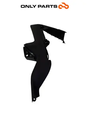 Gebrauchte Pannello interno DX plastica Honda CB 500 F 500cc 2014 Nero — echtes Foto 2