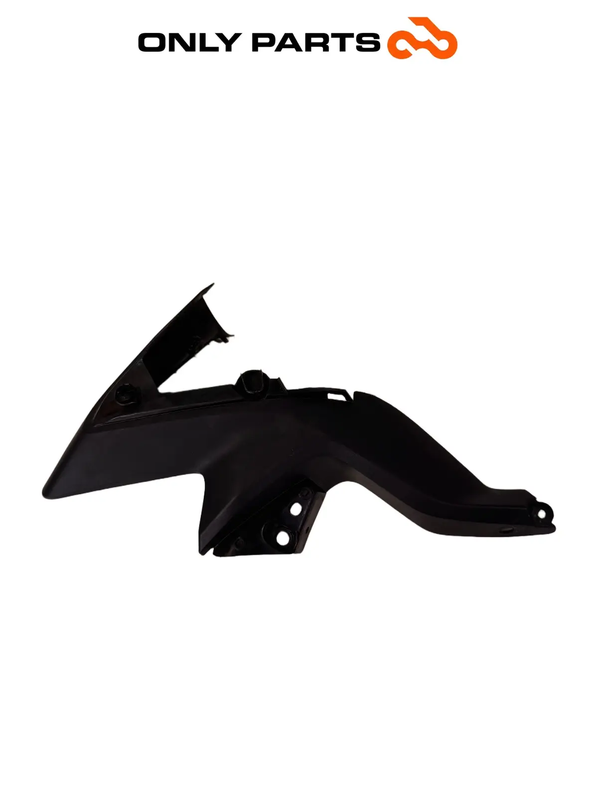 Gebrauchte Pannello interno DX plastica Honda CB 500 F 500cc 2014 Nero — echtes Foto 5