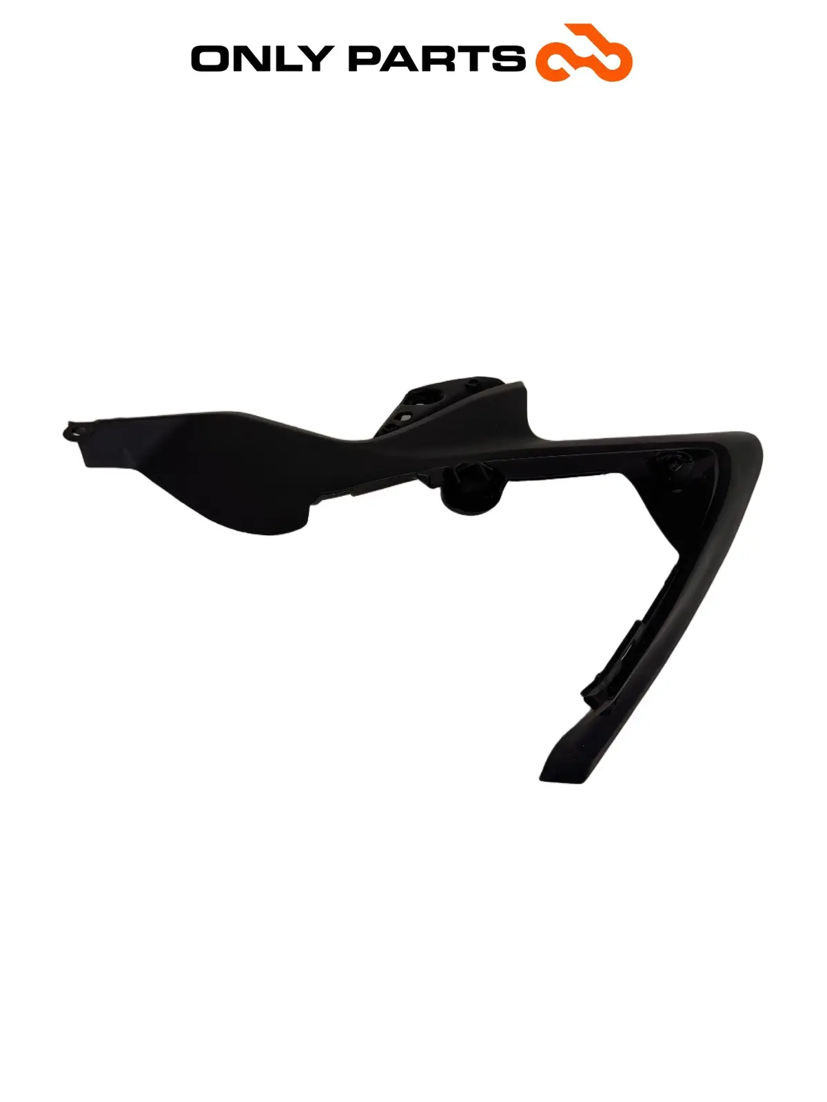 Gebrauchte Pannello interno DX plastica Honda CB 500 F 500cc 2014 Nero — echtes Foto 7