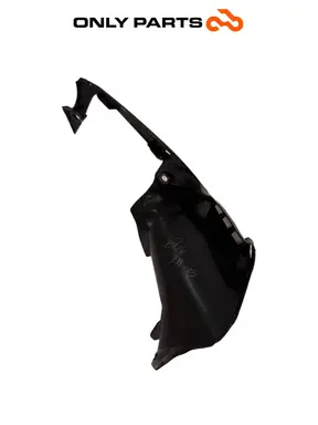Gebrauchte Pannello interno SX plastica Honda CB 500 F 500cc 2014 Nero — echtes Foto 2