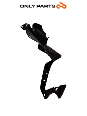 Gebrauchte Pannello interno SX plastica Honda CB 500 F 500cc 2014 Nero — echtes Foto 5