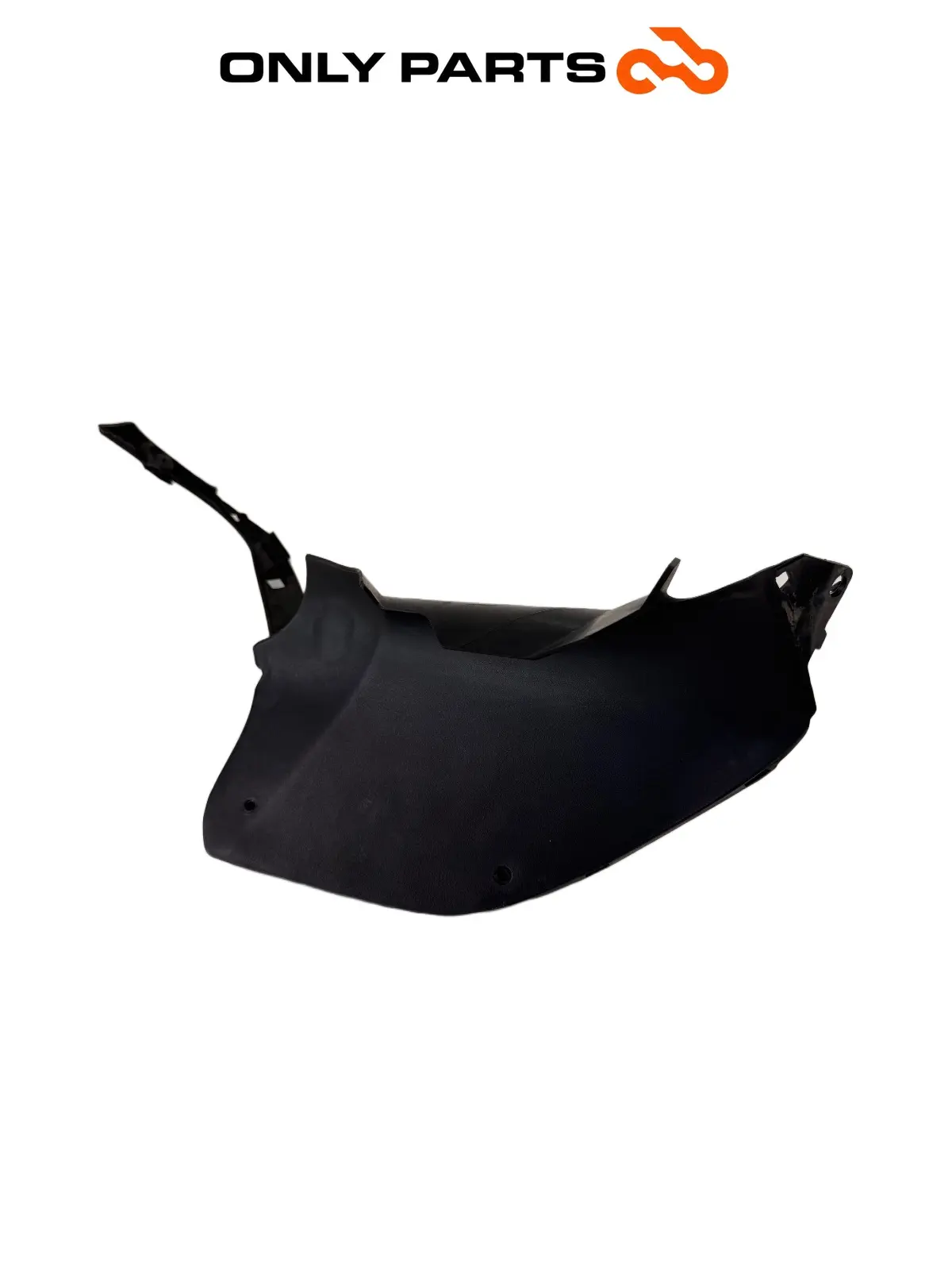 Gebrauchte Pannello interno SX plastica Honda CB 500 F 500cc 2014 Nero — echtes Foto 7
