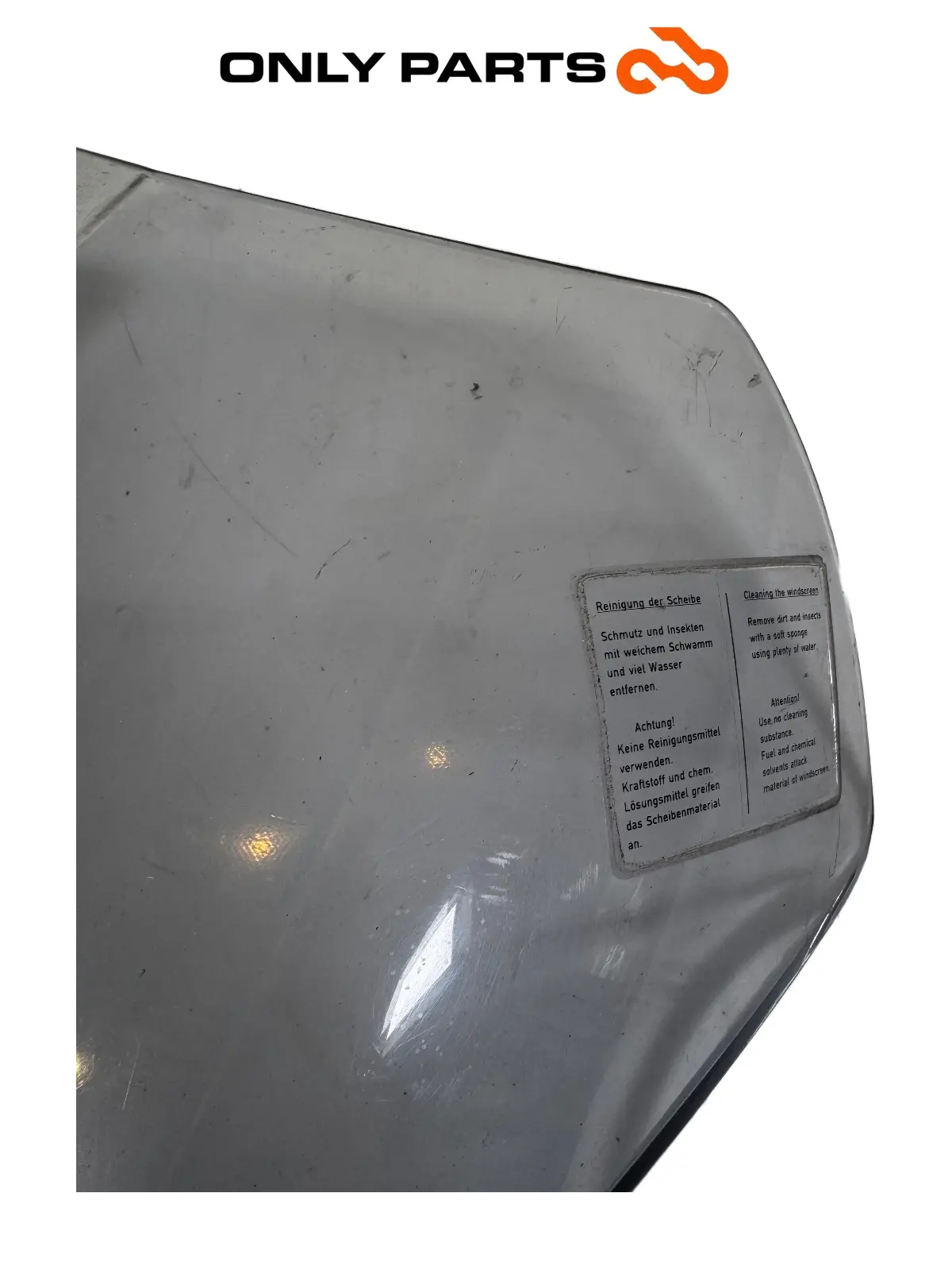 Gebrauchte WINDSCHILD KLAR TRANSPARENT BMW F 650 CS 2001 OEM BMW F 650 CS 2001 Grigio — echtes Foto 10