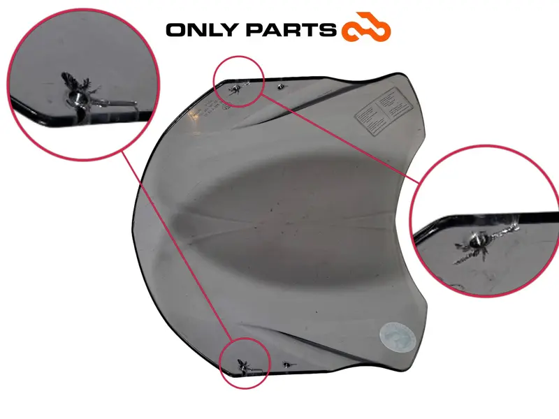 PARE-BRISE BULLE TRANSPARENTE BMW F 650 CS 2001 — 2