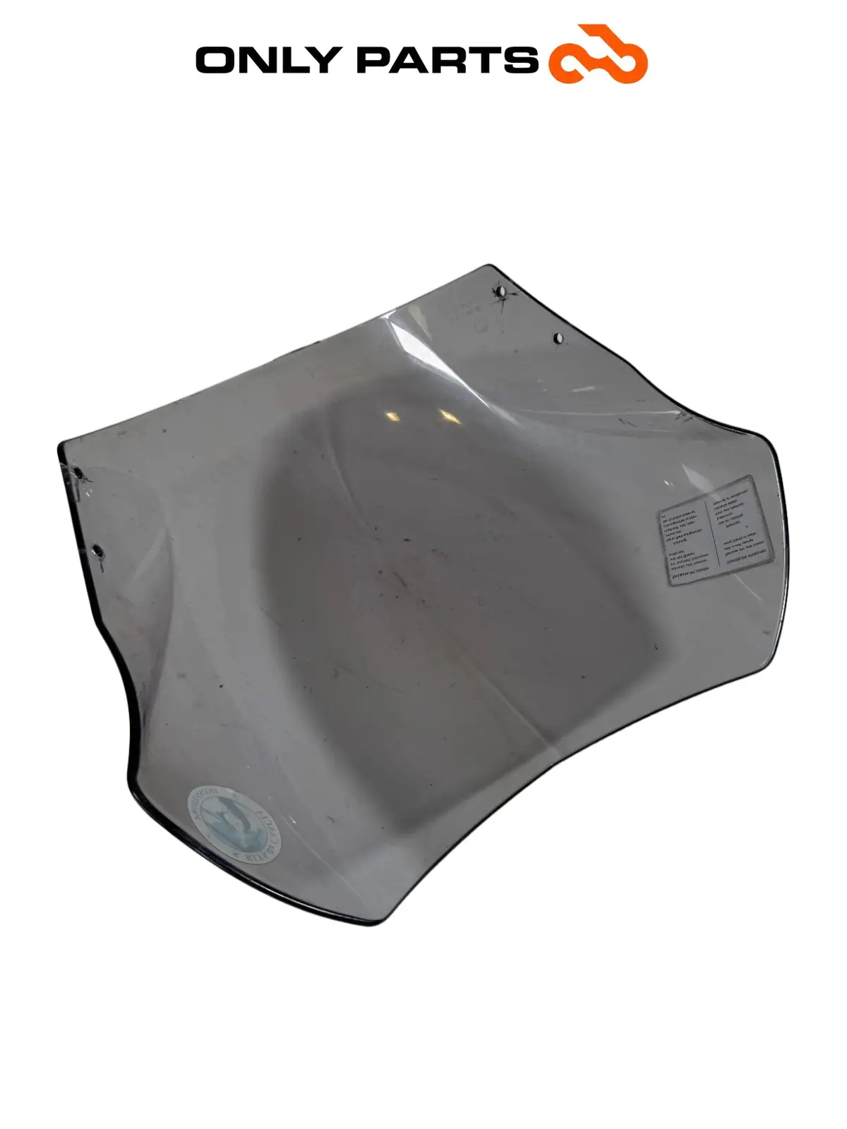Gebrauchte WINDSCHILD KLAR TRANSPARENT BMW F 650 CS 2001 OEM BMW F 650 CS 2001 Grigio — echtes Foto 9