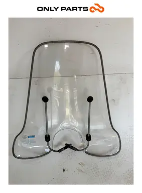 PARA-BRISAS MEDIO COM SUPORTES PIAGGIO VESPA LX 125 2011 Piaggio Vespa Lx 125cc 2011 Nero usada — foto real 7
