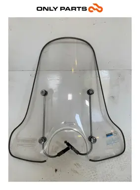 PARA-BRISAS MEDIO COM SUPORTES PIAGGIO VESPA LX 125 2011 Piaggio Vespa Lx 125cc 2011 Nero usada — foto real 8