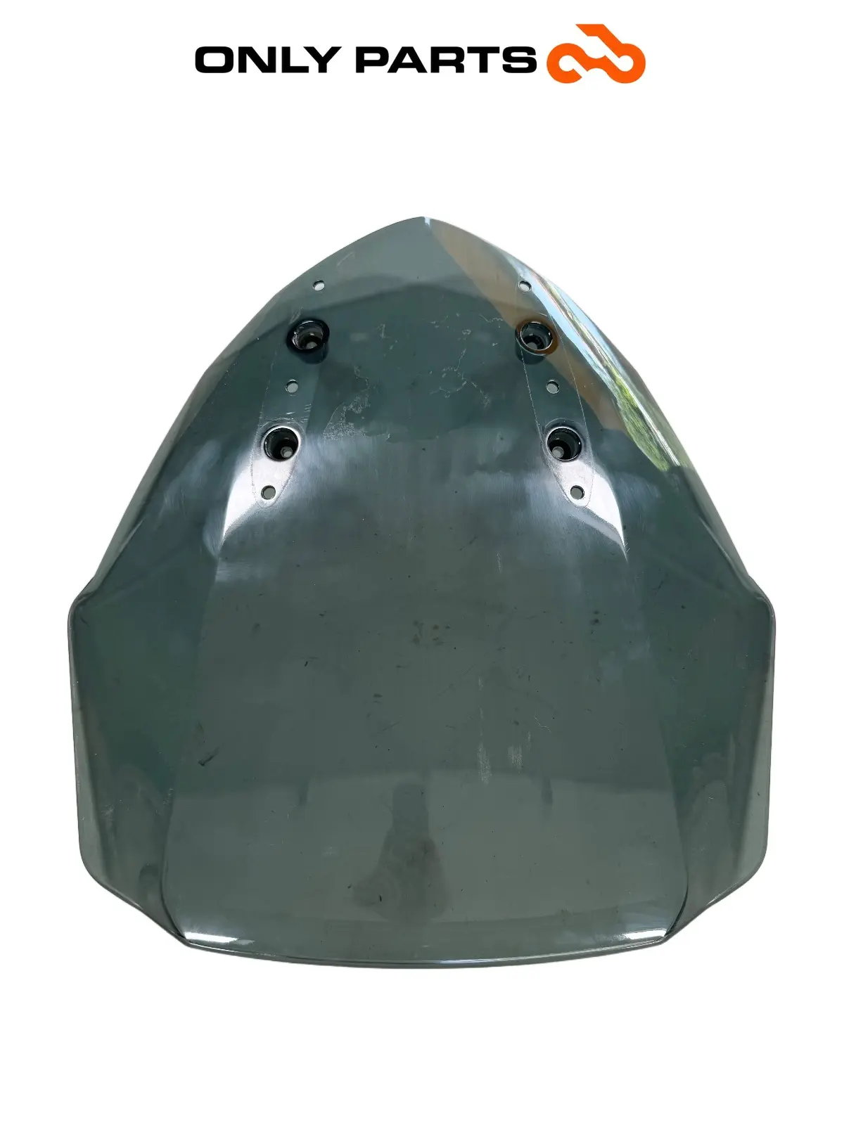 PARE-BRISE BULLE FUMÉ ORIGINE QUADRO 350 S 2013 Quadro 350 S 2013 Nero d'occasion — photo réelle 5
