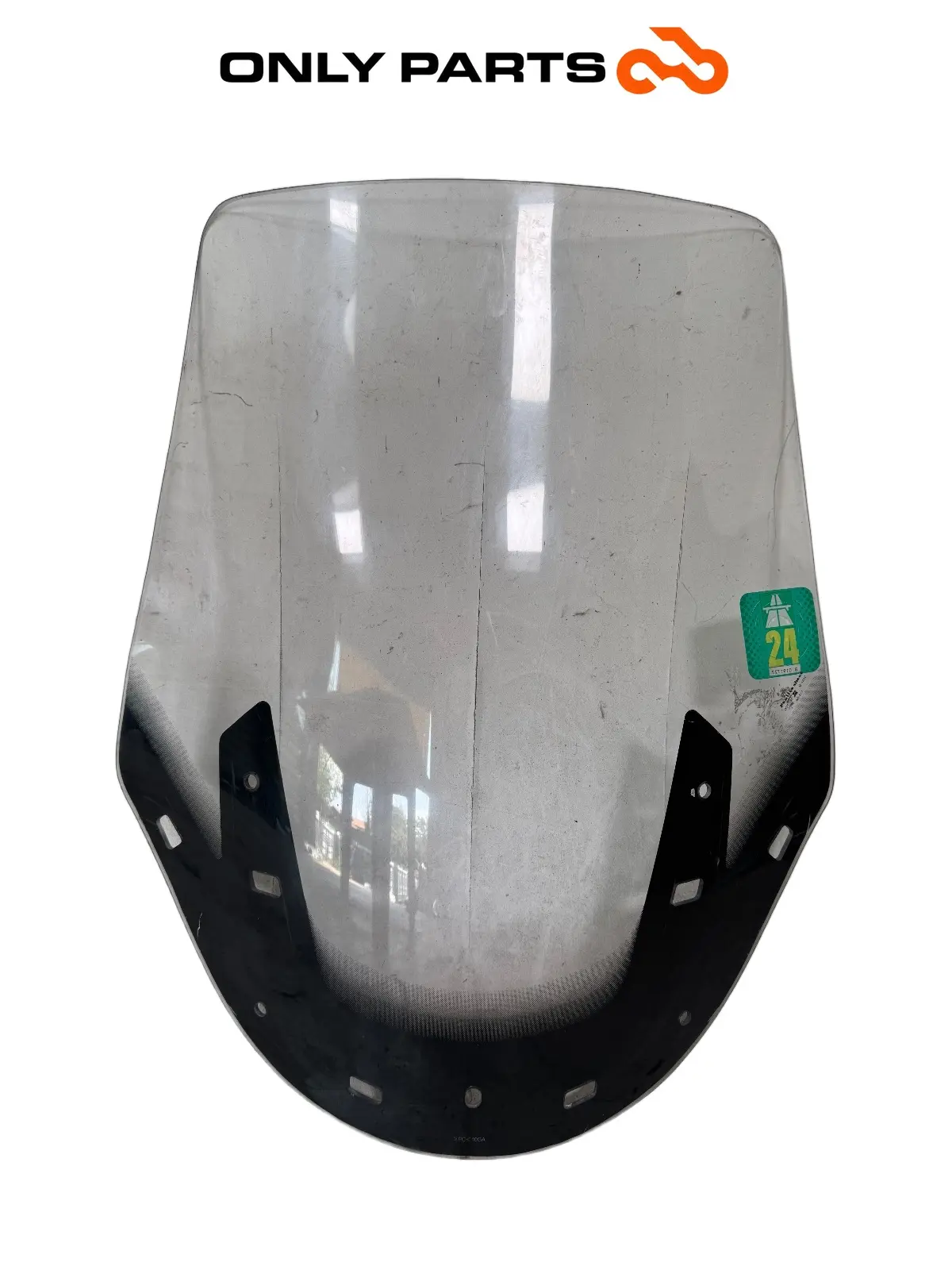 Gebrauchte WINDSCHUTZSCHEIBE COCKPITSCHEIBE SUZUKI BURGMAN 650 2010 Suzuki Burgman 650cc 2010 Bianco — echtes Foto 11