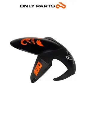 Gebrauchte Parafango anteriore KTM Super Duke 990cc 2006 Nero/Arancione — echtes Foto 1