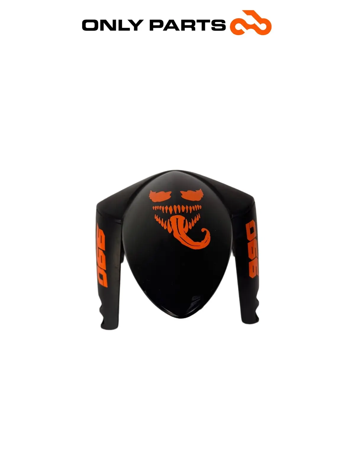 Gebrauchte Parafango anteriore KTM Super Duke 990cc 2006 Nero/Arancione — echtes Foto 4