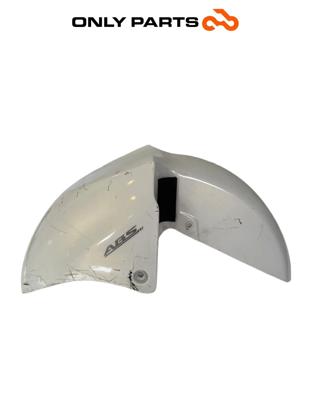 Gebrauchte KOTFLÜGEL VORNE SPRITZSCHUTZ SUZUKI BURGMAN 650 2010 SIEHE DEFEKT FOTO Suzuki Burgman 650cc 2010 Bianco — echtes Foto 1