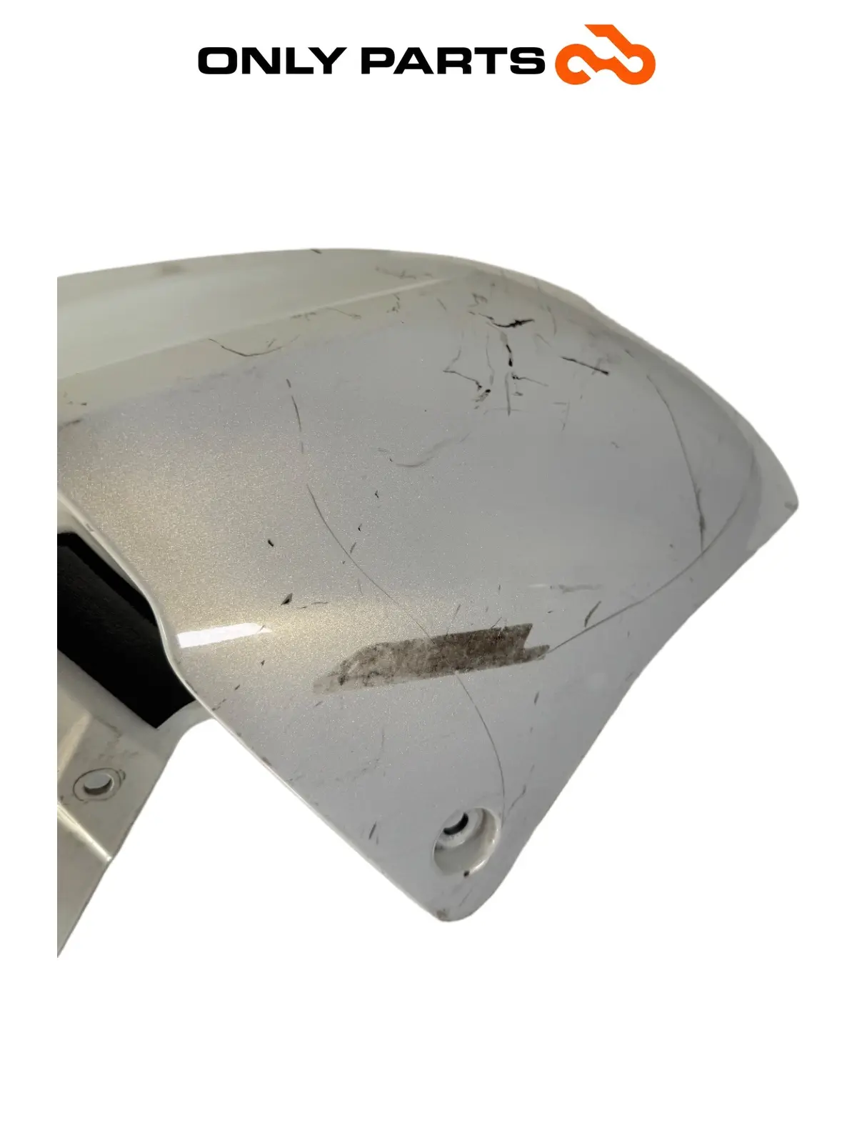 Gebrauchte KOTFLÜGEL VORNE SPRITZSCHUTZ SUZUKI BURGMAN 650 2010 SIEHE DEFEKT FOTO Suzuki Burgman 650cc 2010 Bianco — echtes Foto 6