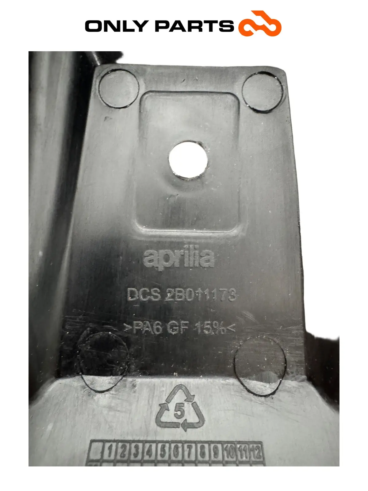 Gebrauchte Parafango posteriore / fender Aprilia RS 457cc 2024 — echtes Foto 9