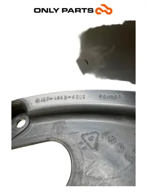 Used Rear mudguard splash flap 80100-LGE5-E000 Kymco People GTi 300 OEM Kymco People GTi 300cc 2014 Bianco — real photo 10