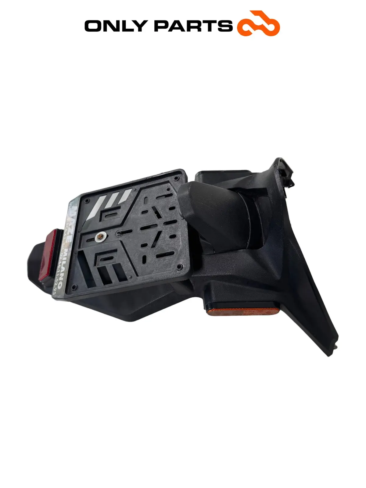 Gebrauchte Parafango posteriore + portatarga Kymco People S 300cc 2021 Grigio — echtes Foto 3