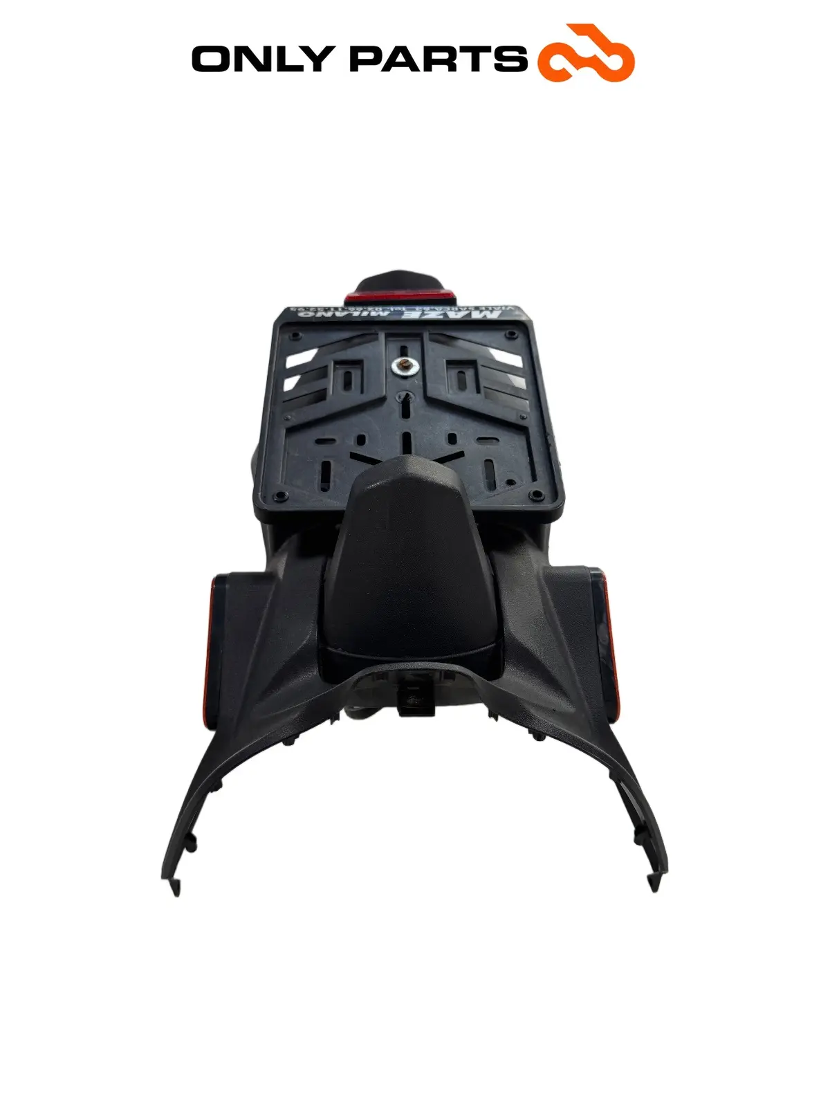 Gebrauchte Parafango posteriore + portatarga Kymco People S 300cc 2021 Grigio — echtes Foto 5