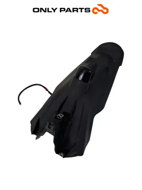 Gebrauchte parafango posteriore / portatarga Piaggio Beverly Police 300cc 2018 Nero — echtes Foto 3