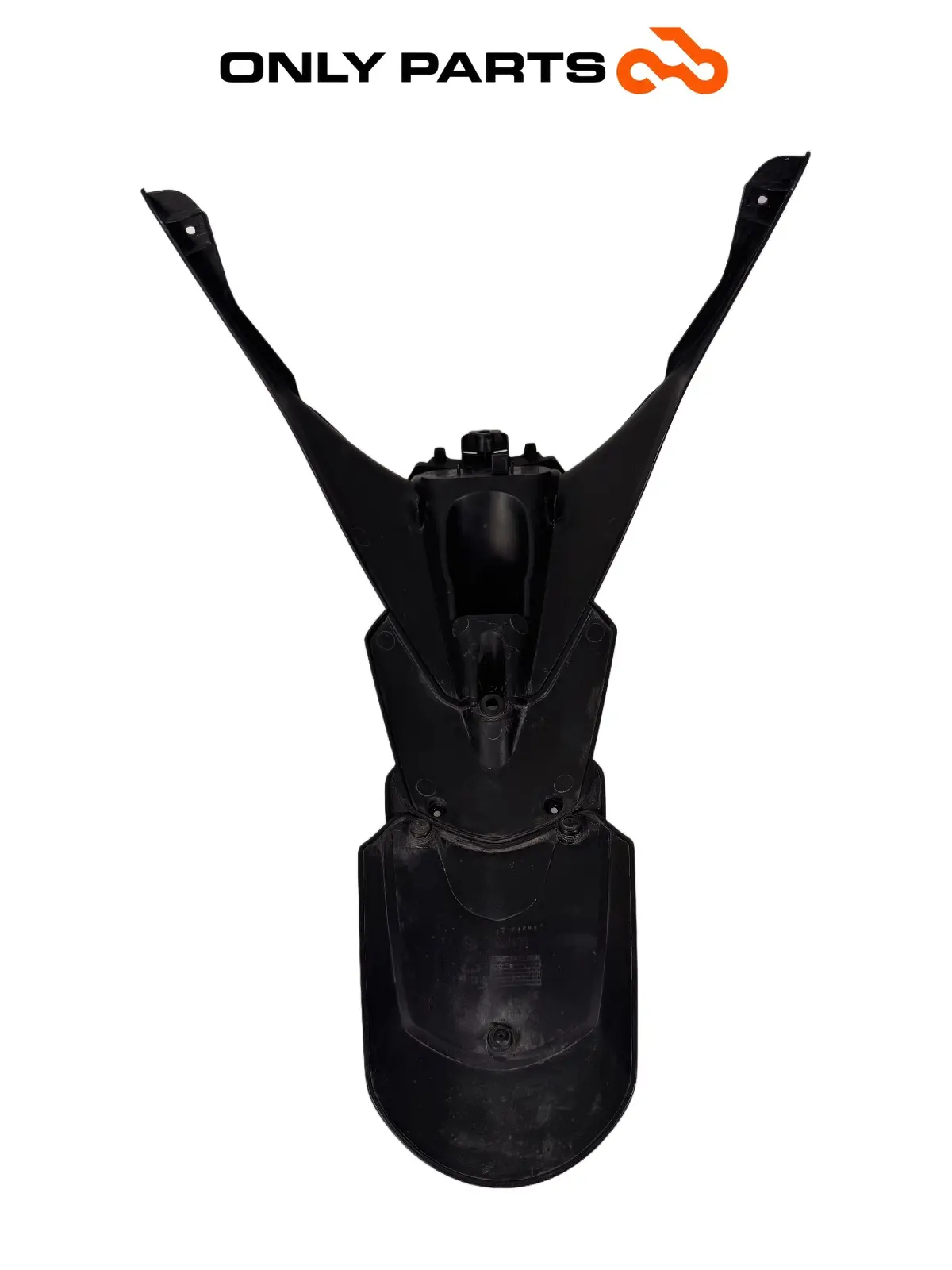 Gebrauchte parafango posteriore / portatarga Piaggio Mp3 Yourban 300cc 2013 Bianco — echtes Foto 5