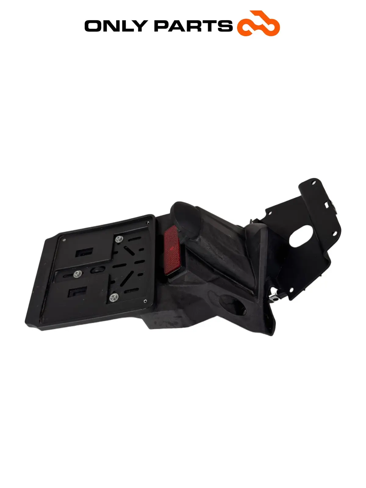 parafango posteriore / portatarga Quadro 350 S 2013 Nero de segunda mano — foto real 5