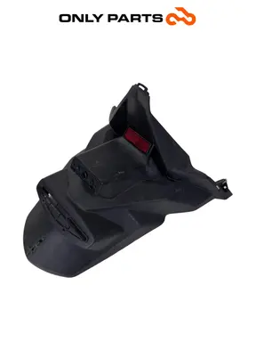 Gebrauchte parafango posteriore / portatarga Yamaha X-max 125cc 2014 Grigio opaco — echtes Foto 2
