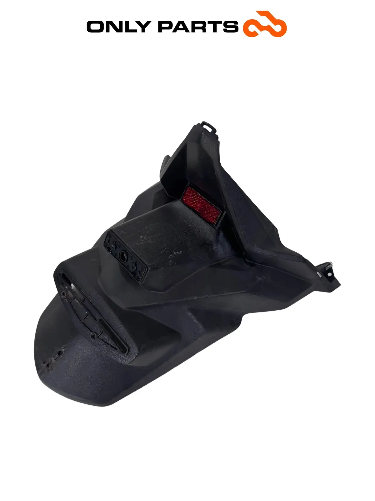 Gebrauchte parafango posteriore / portatarga Yamaha X-max 125cc 2014 Grigio opaco — echtes Foto 2