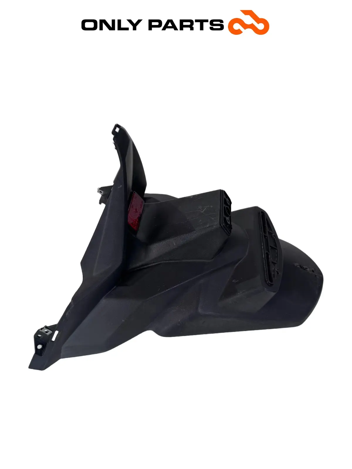 Gebrauchte parafango posteriore / portatarga Yamaha X-max 125cc 2014 Grigio opaco — echtes Foto 4