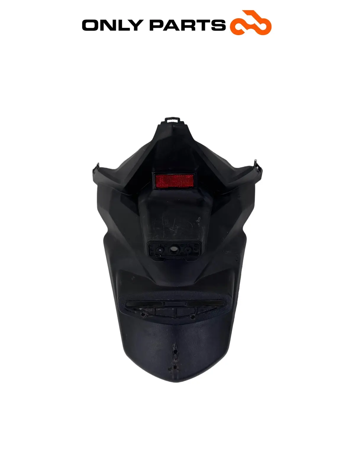 Gebrauchte parafango posteriore / portatarga Yamaha X-max 125cc 2014 Grigio opaco — echtes Foto 5