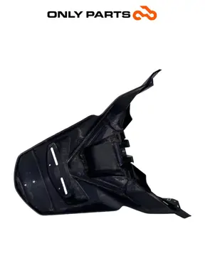 Gebrauchte parafango posteriore / portatarga Yamaha X-max 125cc 2014 Grigio opaco — echtes Foto 7
