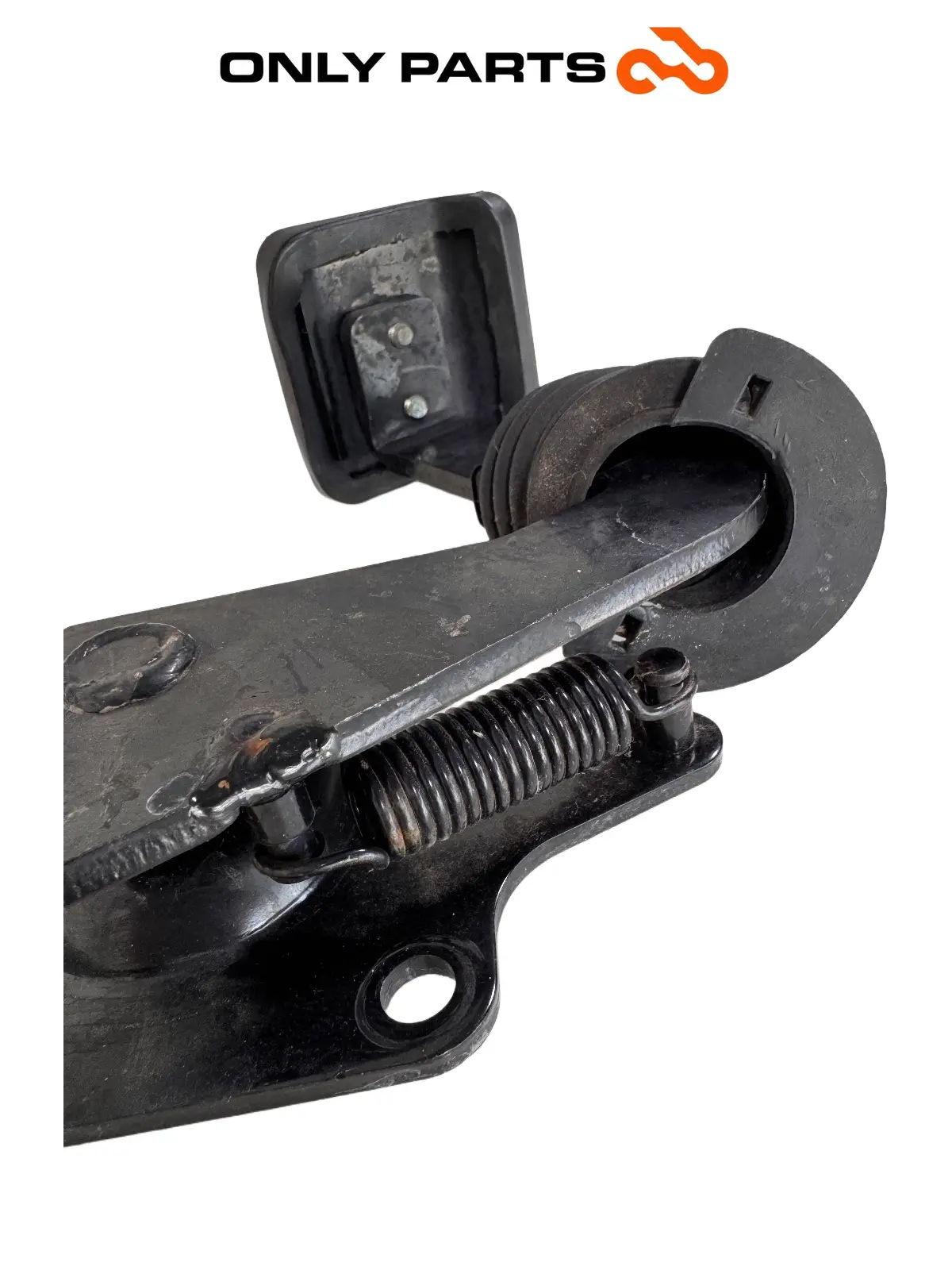 Pedale freno freno posteriore Quadro 350 S 2013 Nero usato — foto reale 6