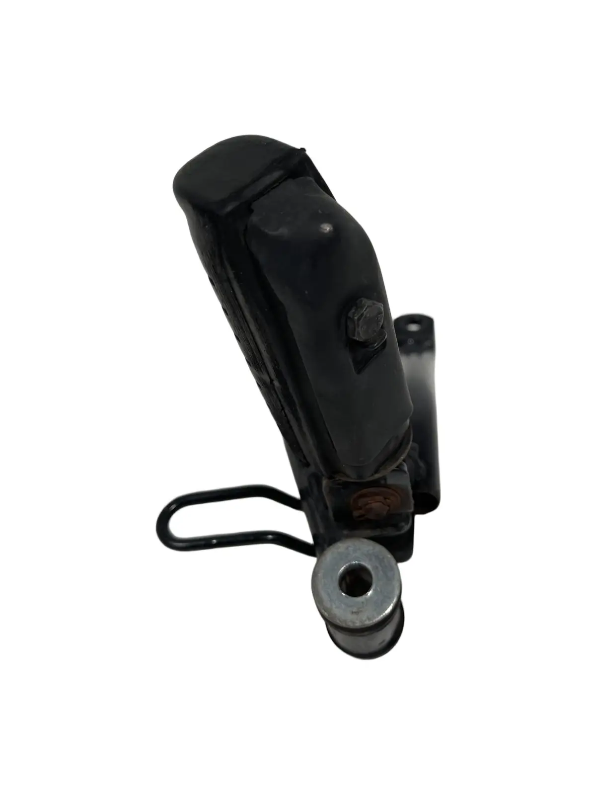 Gebrauchte Pedana passeggero DX Honda CBF 125cc 2009 Nero — echtes Foto 5
