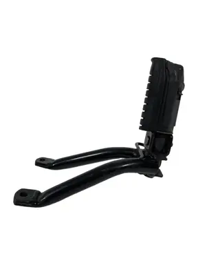 Gebrauchte Pedana passeggero SX Honda CBF 125cc 2009 Nero — echtes Foto 4