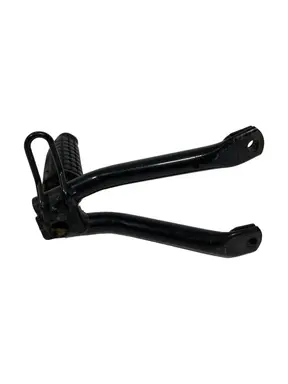 Gebrauchte Pedana passeggero SX Honda CBF 125cc 2009 Nero — echtes Foto 6