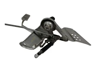 Gebrauchte Pedana pilota DX Honda CBF 125cc 2009 Nero — echtes Foto 3